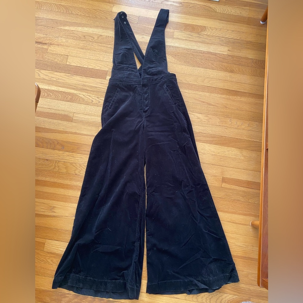 Free people corduroy overalls